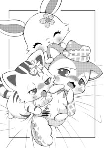 Rating: Explicit Score: 0 Tags: black_and_white bodily_fluids censored domestic_cat drooling e621 felid feline felis female female/female feral flying_squirrel food group hare honey_(sweetspet) jewelpet kmkch lagomorph leporid mammal monochrome rodent ruby_(jewelpet) saliva sango_(jewelpet) sanrio sciurid sega sega_fave sweetspet tabby_cat waffle young User: bunchy7s