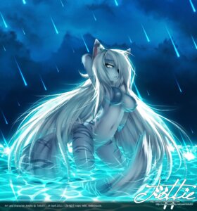 Rating: Explicit Score: 0 Tags: 1girls animal_ears anthro big_breasts breasts dark_sky feline female female_only fur furry hair_over_one_eye nude on_knees outside rule34 shooting_star solo stripes tagme tofu93 very_long_hair water wet white_hair User: bunchy7s