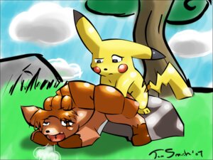 Rating: Explicit Score: 0 Tags: 2007 4:3 all_fours breath canid canine conditional_dnp doggystyle duo e621 fangs female feral from_behind_position fur generation_1_pokemon grass grey_eyes hair insomniacovrlrd interspecies male male/female mammal multi_tail nintendo orange_body orange_hair outside panting pikachu plant pokemon pokemon_(species) rodent sex short_hair sky tail teeth tree vulpix wood yellow_body yellow_fur User: bunchy7s