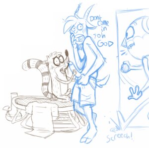 Rating: Explicit Score: 0 Tags: 2_horns animate_inanimate anthro barefoot benson_dunwoody blush bodily_fluids bottomwear bottomwear_down bovid bubblegum_machine candy caprine cartoon_network caught_in_the_act clothed clothing dessert dialogue discarded_clothing dominant duo_focus e621 english_text erection feet food genital_fluids genitals goat group gumball_(candy) gumball_machine horn humanoid humanoid_genitalia humanoid_penis kneeling larger_dom looking_at_viewer male male/male male_anthro male_humanoid male_penetrated male_penetrating male_penetrating_male mammal markings nude open_mouth oral partially_clothed penetration penis precum procyonid raccoon regular_show rigby_(regular_show) ring_(marking) ringed_tail sex shirt shorts shorts_down size_difference sketch sound_effects standing striped_markings striped_tail stripes surprised tail tail_markings text thomas_(regular_show) tongue tongue_out topless topwear trampoline unknown_artist walk-in User: bunchy7s