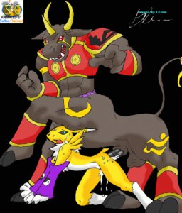 Rating: Explicit Score: 0 Tags: animated anthro bovine canine digimon digimon_(species) fox furry gif glenn lowres male penis renamon rule34 surfing_charizard taur vajramon User: bunchy7s