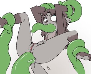 Rating: Explicit Score: 0 Tags: abdominal_bulge all_the_way_through anal anal_penetration anal_threading anthro anus areola arm_grab barefoot big_eyes black_nose blue_eyes bodily_fluids butt clitoris darkminou domestic_ferret e621 extreme_penetration feet female flat_chested flat_colors forced front_view fucked_silly fur genitals green_tentacles grey_body grey_fur grey_hair grey_nose grey_tail grey_vulva hair hands_behind_head hi_res humanoid_feet leg_grab leg_markings lifted mammal markings mustelid musteline nipples nude paws pectoral_bulge penetration pink_anus pink_areola pink_nipples pink_vulva plantigrade rape restrained ridiculous_fit saliva sex simple_background skinny skinny_anthro skinny_female snout socks_(marking) solo spread_legs spreading stretched_anus tail tears tentacle_in_ass tentacle_penetration tentacle_rape tentacle_sex tentacles threaded_by_tentacle tight_fit true_musteline vulva weasel young young_anthro young_female User: bunchy7s