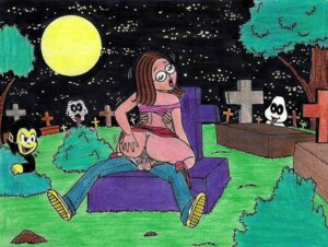 Rating: Explicit Score: 0 Tags: 1boy 1girls ass big_ass bug-a-booo_(tdm) cemetery clothed_sex cowgirl_position female ghost glasses hiding latina long_hair male moe_the_mummy_(tdm) monica's_gang muminho_(tdm) mummy night night_sky penadinho_(tdm) pleasure_face public_sex rule34 teenager tina_(tdm) turma_da_monica two-tone_hair vampire vic_vampire_(tdm) voyeur ze_vampir_(tdm) User: bunchy7s
