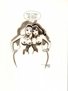 Rating: Explicit Score: 0 Tags: 00s 2000s 2008 2girls female female_only greyscale gwen_stacy gwen_stacy_(classic) imminent_threesome marvel marvel_comics mary_jane_watson monochrome multiple_females multiple_girls nipples rule34 spider-man_(series) straight_hair tim_sale User: bunchy7s
