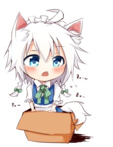 Rating: Safe Score: 0 Tags: accessory animal_humanoid antenna_hair blue_eyes blush box braided_hair canid canid_humanoid canine canine_humanoid canis clothing container digital_media_(artwork) dog_humanoid dog_tail domestic_dog e621 female hair hair_accessory humanoid if_it_fits_i_sits_(meme) in_box in_container maid_uniform mammal mammal_humanoid meme pigtails sakuya_izayoi solo tail tosura-ayato touhou twin_braids uniform white_hair User: bunchy7s