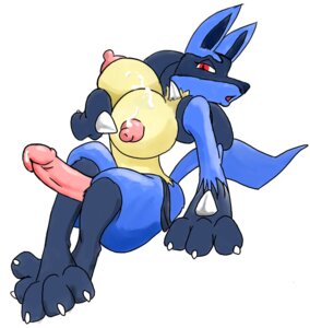 Rating: Explicit Score: 0 Tags: 3_fingers 3_toes alternate_breast_size anthro barefoot breasts canine claws color cum erection fur furry furry_breasts furry_ears futanari huge_breasts intersex intersex_only lucario nipples nude open_mouth penis pointy_ears pokemon pokemon_(species) red_eyes rule34 sitting solo tail white_background User: bunchy7s