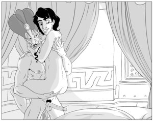 Rating: Explicit Score: 0 Tags: 2boys aladdin aladdin_(character) ass balls biceps disney disney_prince disney_villains erection furronika gay jafar male male_only monochrome multiple_males muscles nipple_piercing nipples nude penis piercing pubic_hair rule34 smile standing_postion testicles yaoi User: bunchy7s