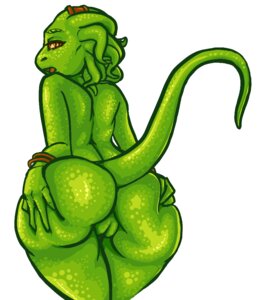 Rating: Explicit Score: 0 Tags: anthro bent_over big_butt blush bracelet butt butt_grab e621 female genitals green_body green_skin hair half-closed_eyes hand_on_butt jewelry lihzahrd lizard looking_at_viewer looking_back narrowed_eyes nude presenting presenting_hindquarters pseudo_hair raised_tail rear_view reptile scales scalie solo tail tentacle_hair tentacles terraria votabo_(artist) vulva yellow_eyes User: bunchy7s