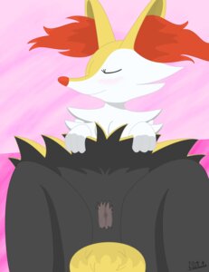 Rating: Explicit Score: 0 Tags: absurd_res abtute12 anthro blush braixen canid canine e621 eyes_closed female fur generation_6_pokemon genitals hi_res inner_ear_fluff mammal nintendo nude paws pokemon pokemon_(species) pose smile solo spread_legs spreading tuft vaginal vulva User: bunchy7s