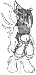 Rating: Safe Score: 0 Tags: aberan anthro breasts canid canine e621 ear_piercing female fox mammal monochrome piercing pose solo wings User: bunchy7s Rating: Safe Score: 0 Tags: aberan anthro breasts canid canine e621 ear_piercing female fox mammal monochrome piercing pose solo wings User: bunchy7s