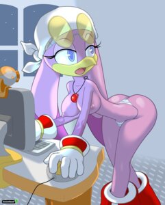 Rating: Questionable Score: 0 Tags: anthro avian beak bent_over bird breasts butt camel_toe clothed clothing computer e621 electronics eyewear eyewear_on_head female greenhand headgear headkerchief headwear hirundinid kerchief nipples non-mammal_breasts non-mammal_nipples oscine passerine pink_body purple_eyes sega solo sonic_riders sonic_the_hedgehog_(series) sunglasses swallow_(bird) topless wave_the_swallow User: bunchy7s Rating: Questionable Score: 0 Tags: anthro avian beak bent_over bird breasts butt camel_toe clothed clothing computer e621 electronics eyewear eyewear_on_head female greenhand headgear headkerchief headwear hirundinid kerchief nipples non-mammal_breasts non-mammal_nipples oscine passerine pink_body purple_eyes sega solo sonic_riders sonic_the_hedgehog_(series) sunglasses swallow_(bird) topless wave_the_swallow User: bunchy7s