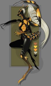 Rating: Questionable Score: 0 Tags: 2_toes 4_arms 5_fingers alpha_channel antennae_(anatomy) anthro arthropod arthropod_abdomen athletic athletic_anthro athletic_female black_body black_claws black_skin breasts claws countershading devil's_flower_mantis digital_media_(artwork) digitigrade e621 feet female fingers flower_mantis hair humanoid_hands insect long_hair looking_at_viewer mandibles mantis mantis_arms multi_arm multi_limb multicolored_body multicolored_skin natural_breasts nipples non-mammal_breasts non-mammal_nipples nude ponytail reverse_countershading side_boob simple_background small_breasts solo tankarank toes transparent_background two_tone_body two_tone_skin white_claws white_hair wide_hips yellow_body yellow_countershading yellow_eyes yellow_skin User: bunchy7s