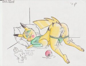 Rating: Explicit Score: 0 Tags: after_sex anthro anthrofied ass_up bed bodily_fluids breasts butt clothed clothing cum duo e621 female fur furniture generation_1_pokemon genital_fluids genitals looking_at_viewer mammal nintendo panties panties_down partially_clothed pikachu pillow pokeball pokemon pokemon_(species) pokemorph raised_tail rodent roy_mccloud simple_background solo_focus standard_pokeball tail underwear underwear_down vulva white_background yellow_body yellow_fur User: bunchy7s