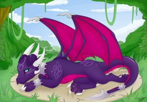 Rating: Safe Score: 0 Tags: 6_horns activision black_body blackfury blue_eyes claws collar countershading cynder digital_media_(artwork) dragon e621 european_mythology female feral green_eyes horn jewelry looking_at_viewer lying magenta_body magenta_scales membrane_(anatomy) membranous_wings multi_horn multicolored_body mythological_creature mythological_scalie mythology nude red_body reptile scales scalie solo spiked_tail spikes spikes_(anatomy) spyro_the_dragon suggestive tail the_legend_of_spyro two_tone_body ventral_scales western_dragon white_horn wing_claws wings User: bunchy7s