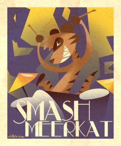 Rating: Safe Score: 0 Tags: anthro border brown_body brown_fur character_badge_(artwork) character_name drum drum_set drumming_stick e621 eevachu english_text eyes_closed facial_markings front_view fur head_markings herpestid hi_res holding_object male mammal markings mask_(marking) meerkat musical_instrument nude percussion_instrument percussion_mallet playing_drum playing_music smashmeerkat smile solo stripes tail tan_body tan_fur text toony User: bunchy7s