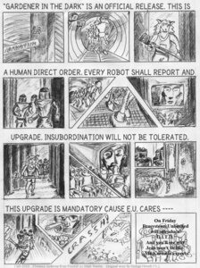 Rating: Safe Score: 0 Tags: 2010 advertisement anthro apple bowman's_wolf canid canine canis comic e621 english_text female florence_ambrose food freefall_(webcomic) fruit greyscale group mammal monochrome nineteen_eighty-four parody plant red_wolf text unknown_artist wolf User: bunchy7s