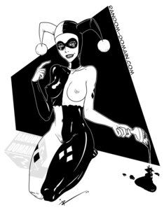 Rating: Explicit Score: 0 Tags: 00s 1girls 2000s 2009 alternate_version_available artist_signature batman_(series) big_breasts bodypaint breasts dc dc_comics female female_only harley_quinn harley_quinn_(classic) izra monochrome nipples nude on_knees paintbrush painted_body painted_clothes pubic_hair rule34 solo tagme User: bunchy7s