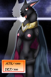 Rating: Explicit Score: 0 Tags: anthro black_body breasts collar duel_monster e621 felid female genitals konami mammal neo-spacian_dark_panther nipples red_eyes solo venjix325 vulva yu-gi-oh! zoom_layer User: bunchy7s