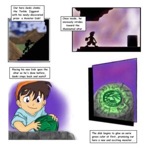 Rating: Questionable Score: 0 Tags: 1boy color comic everfire genki male male_only monster_farm monster_rancher rule34 solo tagme text User: bunchy7s