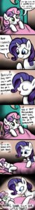 Rating: Safe Score: 0 Tags: 2013 absurd_res bed blue_eyes dialogue duo e621 english_text equid equine eyes_closed eyeshadow female feral friendship_is_magic fur furniture green_eyes grin hair half-closed_eyes hasbro hi_res horn inside long_image makeup mammal multicolored_hair my_little_pony mythological_creature mythological_equine mythology narrowed_eyes pillow purple_hair rarity_(mlp) singing smile sweetie_belle_(mlp) tall_image text two_tone_hair unicorn white_body white_fur wolverfox_(artist) User: bunchy7s
