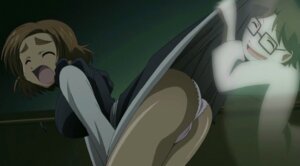 Rating: Explicit Score: 0 Tags: amaenaideyo brown_hair closed_eyes dark_skin female glasses ikuina_sumi open_mouth panties pantyshot pink_panties rule34 short_hair skirt skirt_lift smile underwear User: bunchy7s