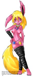 Rating: Explicit Score: 0 Tags: anthro barefoot breasts claws colored dominant_feral eeveelution female female_only flareon front_view fur furry furry_breasts furry_ears furry_only furry_tail hair hand_on_hip looking_at_viewer multicolored_eyes necklace nipples open_eyes pink_eyes pink_fur pointy_ears pok&eacute;mon_(species) pokemon pokemon_(species) pubic_hair purplekecleon pussy rule34 smile solo tail vulva white_background yellow_eyes yellow_fur yellow_hair User: bunchy7s