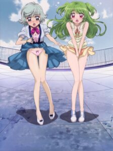 Rating: Explicit Score: 0 Tags: 2girls blue_hair female gokyouya green_hair inukami! multiple_females multiple_girls pink_panties red_eyes rule34 skirt_lift yoko_(inukami!) User: bunchy7s