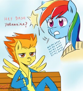 Rating: Safe Score: 0 Tags: 2013 bench blue_body blue_fur bodily_fluids cheryl-jum clothing duo e621 english_text equid equine feathered_wings feathers female feral friendship_is_magic fur hair hasbro hi_res jumpsuit mammal meme multicolored_hair my_little_pony mythological_creature mythological_equine mythology on_bench parody pegasus rainbow_dash_(mlp) rainbow_hair skinsuit spitfire_(mlp) sweat text tight_clothing wings wonderbolts_(mlp) yaranaika yellow_body yellow_fur User: bunchy7s Rating: Safe Score: 0 Tags: 2013 bench blue_body blue_fur bodily_fluids cheryl-jum clothing duo e621 english_text equid equine feathered_wings feathers female feral friendship_is_magic fur hair hasbro hi_res jumpsuit mammal meme multicolored_hair my_little_pony mythological_creature mythological_equine mythology on_bench parody pegasus rainbow_dash_(mlp) rainbow_hair skinsuit spitfire_(mlp) sweat text tight_clothing wings wonderbolts_(mlp) yaranaika yellow_body yellow_fur User: bunchy7s