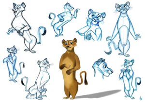 Rating: Safe Score: 0 Tags: anthro black_nose blue_eyes dreamworks e621 felid female florrie_(madagascar) lion madagascar_(series) mammal pantherine simple_background solo tail unknown_artist white_background User: bunchy7s