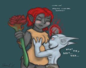 Rating: Questionable Score: 0 Tags: angry bethesda_game_studios breasts dark_body dark_elf dark_skin dialogue dunmer duo e621 elf english_text falmer female fondling frustrated humanoid magic male melee_weapon microsoft not_furry polearm shardshatter skyrim staff text the_elder_scrolls weapon User: bunchy7s