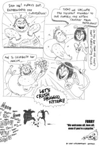 Rating: Explicit Score: 0 Tags: abuse animal_abuse animal_noises black_and_white borderless_panel comic conditional_dnp dialogue dialogue_outside_panel disembodied_eyes domestic_cat e621 english_text felid feline felis female four_frame_image gore group human insane loupgarou mammal meow monochrome overlay_layer pen_(artwork) pointy_speech_bubble profanity repeated_text separation_(layout) simple_background species_in_dialogue species_name_variant speech_bubble stomping text traditional_media_(artwork) violence what white_background User: bunchy7s Rating: Explicit Score: 0 Tags: abuse animal_abuse animal_noises black_and_white borderless_panel comic conditional_dnp dialogue dialogue_outside_panel disembodied_eyes domestic_cat e621 english_text felid feline felis female four_frame_image gore group human insane loupgarou mammal meow monochrome overlay_layer pen_(artwork) pointy_speech_bubble profanity repeated_text separation_(layout) simple_background species_in_dialogue species_name_variant speech_bubble stomping text traditional_media_(artwork) violence what white_background User: bunchy7s
