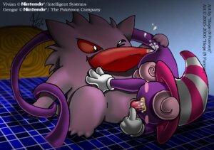 Rating: Explicit Score: 0 Tags: 2005 2006 ambiguous_gender crossover female gengar hope_(n_forever) male mario_(series) nintendo paper_mario paper_mario:_the_thousand-year_door pok&eacute;mon_(species) pokemon pokemon_(species) rule34 shadow_siren straight_hair vivian_(paper_mario) User: bunchy7s