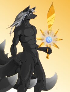 Rating: Explicit Score: 0 Tags: abs anthro balls biceps big_muscles biped black_body black_fur canid canine conditional_dnp digital_media_(artwork) e621 flaccid foreskin fox fur genitals humanoid_genitalia humanoid_penis kadath male mammal melee_weapon multi_tail muscular muscular_anthro muscular_male nipples nude pecs penis pose solo standing sword tail tamati weapon User: bunchy7s Rating: Explicit Score: 0 Tags: abs anthro balls biceps big_muscles biped black_body black_fur canid canine conditional_dnp digital_media_(artwork) e621 flaccid foreskin fox fur genitals humanoid_genitalia humanoid_penis kadath male mammal melee_weapon multi_tail muscular muscular_anthro muscular_male nipples nude pecs penis pose solo standing sword tail tamati weapon User: bunchy7s