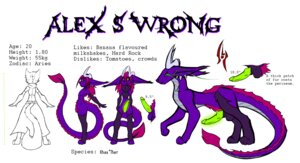 Rating: Explicit Score: 0 Tags: alexander_siegfried_wrong anthro biped body_hair clothing e621 ear_piercing english_text feral fur gloves handwear happy_trail horn hybrid khaa'ther legwear male model_sheet piercing purple_body purple_fur quadruped side_view simply-wrong solo stockings text User: bunchy7s