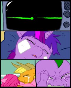 Rating: Safe Score: 0 Tags: 2012 applejack_(mlp) blonde_hair bodily_fluids clothing comic cowboy_hat crying death digital_media_(artwork) dragon e621 earth_pony equid equine eyes_closed female feral flatline freckles friendship_is_magic fur grief group hair hasbro hat headgear headwear heartbeat_line heartbroken horse hospital inside male mammal medical metal_(artist) multicolored_hair my_little_pony mythological_creature mythological_scalie mythology orange_body orange_fur patient pink_body pink_fur pink_hair pinkamena_(mlp) pinkie_pie_(mlp) pony purple_body purple_hair sad scalie spike_(mlp) straight_hair tears tears_of_desperation tears_of_sadness the_feels twilight_sparkle_(mlp) two_tone_hair User: bunchy7s