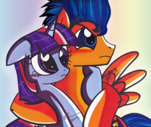 Rating: Safe Score: 0 Tags: 2013 aurora-chiaro blue_eyes blue_hair blush duo e621 equid equine feathered_wings feathers female flash_sentry_(mlp) friendship_is_magic fur hair hasbro horn male mammal multicolored_hair my_little_pony mythological_creature mythological_equine mythology pegasus purple_body purple_eyes purple_fur purple_hair twilight_sparkle_(mlp) two_tone_hair unicorn wings User: bunchy7s