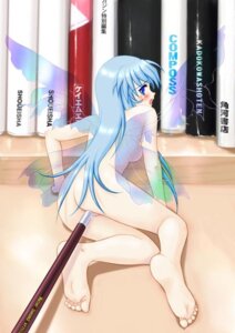 Rating: Explicit Score: 0 Tags: barefoot blue_eyes blue_hair blush book copyright_request fairy feet female long_hair micro_female nude pen penetration pussy rule34 solo toes vaginal_penetration wings User: bunchy7s