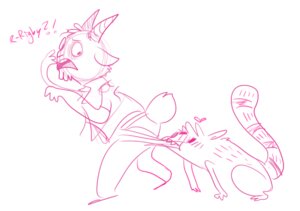 Rating: Safe Score: 0 Tags: 2_horns anthro bovid butt caprine cartoon_network clothing coppertone_(sunscreen) coppertone_girl duo e621 facial_hair goat goatee gummybonz horn male male/male male_anthro mammal monochrome pink_and_white procyonid raccoon regular_show rigby_(regular_show) simple_background sketch tail thomas_(regular_show) underwear undressing User: bunchy7s