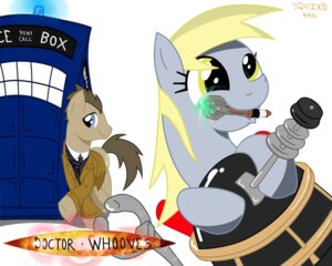 Rating: Safe Score: 0 Tags: 2011 5:4 absurd_res amber_eyes blonde_hair blue_eyes british_broadcasting_corporation brown_hair clothing crossover cutie_mark dalek derp_eyes derpy_hooves_(mlp) doctor_who doctor_whooves_(mlp) duo e621 earth_pony equid equine female feral friendship_is_magic hair hasbro hi_res horse male mammal my_little_pony pony rockingquix simple_background sonic_screwdriver suit tardis white_background User: bunchy7s