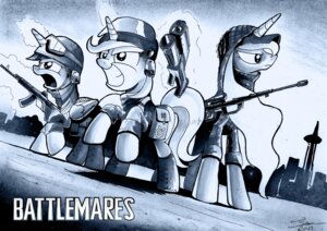 Rating: Safe Score: 0 Tags: 2013 absurd_res armor bag battlefield clothing dori-to e621 english_text equid equine feathered_wings feathers female friendship_is_magic group gun hair hasbro headgear helmet hi_res horn long_hair lyra_heartstrings_(mlp) mammal monochrome my_little_pony mythological_creature mythological_equine mythology open_mouth princess_luna_(mlp) ranged_weapon text twilight_sparkle_(mlp) unicorn weapon winged_unicorn wings User: bunchy7s Rating: Safe Score: 0 Tags: 2013 absurd_res armor bag battlefield clothing dori-to e621 english_text equid equine feathered_wings feathers female friendship_is_magic group gun hair hasbro headgear helmet hi_res horn long_hair lyra_heartstrings_(mlp) mammal monochrome my_little_pony mythological_creature mythological_equine mythology open_mouth princess_luna_(mlp) ranged_weapon text twilight_sparkle_(mlp) unicorn weapon winged_unicorn wings User: bunchy7s
