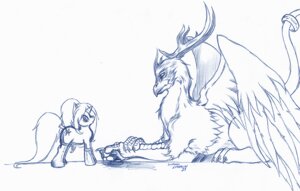 Rating: Safe Score: 0 Tags: 2013 arcane_shade avian beak conditional_dnp cutie_mark duo e621 equid equine fan_character feathered_wings feathers female feral gryphon hair hasbro horn lying male mammal monochrome my_little_pony mythological_avian mythological_creature mythological_equine mythology standing suirano tail unicorn wings User: bunchy7s