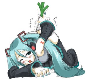 Rating: Explicit Score: 0 Tags: 1girl all_fours aqua_eyes aqua_hair aqua_nails aqua_necktie bangs bare_shoulders black_skirt black_thighhighs blush body_blush boots breasts collared_shirt detached_sleeves female female_masturbation full_body grey_shirt hair_between_eyes hatsune_miku headphones holding holding_food holding_vegetable leek long_hair lowres masturbation nail_polish object_insertion one_eye_closed open_mouth panties pleated_skirt rule34 shirt shoulder_tattoo simple_background sketch skirt sleeveless sleeveless_shirt solo spring_onion sweat tattoo thigh_boots thighhighs tied_hair top-down_bottom-up twintails underwear vegetable vegetable_dildo very_long_hair vocaloid white_background wince zettai_ryouiki User: bunchy7s