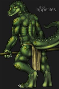 Rating: Questionable Score: 0 Tags: 2011 2:3 alligator alligatorid amber_eyes anthro biped bottomwear claws clothing conditional_dnp crocodilian digital_media_(artwork) digitigrade e621 feet green_body hindpaw loincloth looking_at_viewer looking_back male melee_weapon nude paws polearm pupils reptile scalie simple_background slit_pupils solo spots staff standing tail teeth toe_claws tojo_the_thief weapon yellow_eyes User: bunchy7s