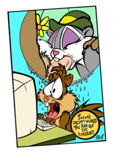 Rating: Explicit Score: 0 Tags: 2002 animaniacs anthro color computer desktop electronics english_text erect_penis fellatio female furry hat headgear headwear insertion male nude oral penis rule34 skippy_squirrel slappy_squirrel sploot squirrel straight text User: bunchy7s Rating: Explicit Score: 0 Tags: 2002 animaniacs anthro color computer desktop electronics english_text erect_penis fellatio female furry hat headgear headwear insertion male nude oral penis rule34 skippy_squirrel slappy_squirrel sploot squirrel straight text User: bunchy7s