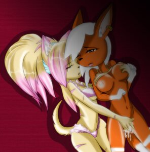 Rating: Explicit Score: 0 Tags: anthro blonde_hair bodily_fluids bottomless bra breast_fondling breast_play breasts brown_eyes canid canine canis clothed clothing cum domestic_dog duo e621 ear_piercing female female/female fingering fondling genital_fluids hair hand_on_breast hi_res inner_ear_fluff interspecies kissing lagomorph leporid lingerie looking_back mammal messy multicolored_hair navel nipples open_mouth panties piercing pink_eyes pinkthehedgehog ponytail predator/prey rabbit shirt_up simple_background tail tongue tongue_out tuft underwear vaginal vaginal_fingering vaginal_fluids white_hair User: bunchy7s