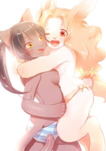 Rating: Questionable Score: 0 Tags: 2014 anthro black_hair blonde_hair breasts clothing domestic_cat duo e621 felid feline felis female hair hi_res hug kemono kiichi lagomorph leporid long_hair mammal momo_(kiichi) nipples open_mouth rabbit shadow standing underwear yellow_eyes User: bunchy7s
