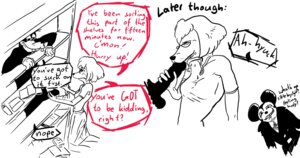 Rating: Explicit Score: 0 Tags: an_extremely_goofy_movie anthro canine dialogue disney domestic_dog english_text female goof_troop goofy goofy_(disney) imaajfpstnfo male mickey_mouse mickey_mouse_&_friends monochrome mouse penis rodent rule34 sketch speech_bubble sylvia_marpole text white_background User: bunchy7s Rating: Explicit Score: 0 Tags: an_extremely_goofy_movie anthro canine dialogue disney domestic_dog english_text female goof_troop goofy goofy_(disney) imaajfpstnfo male mickey_mouse mickey_mouse_&_friends monochrome mouse penis rodent rule34 sketch speech_bubble sylvia_marpole text white_background User: bunchy7s