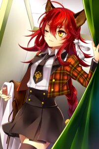 Rating: Safe Score: 0 Tags: 2:3 :3 absolute_territory accessory ahoge animal_humanoid black_clothing black_legwear bottomwear braided_hair canid canid_humanoid canine canine_humanoid canis clothing curtains dog_humanoid domestic_dog e621 feathers female fingernails ginger_(sword_girls) hair humanoid jacket legwear long_fingernails long_hair m-ca mammal mammal_humanoid nails necktie one_eye_closed plaid pupils red_hair school_uniform skirt slit_pupils solo sword_girls thigh_highs topwear uniform wink yellow_eyes User: bunchy7s