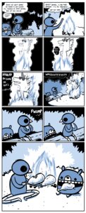 Rating: Safe Score: 0 Tags: 2010 ambiguous_gender anthro avian bad_metadata beak bear beartato bird comic dialogue e621 english_text equid equine fire food hi_res horn humor mammal missing_sample mythological_creature mythological_equine mythology nedroid reginald_(nedroid) speech_bubble spirit text unicorn what User: bunchy7s