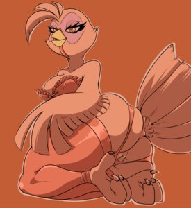 Rating: Explicit Score: 0 Tags: 2013 anthro avian beak bedroom_eyes big_butt bird breasts brown_background brown_body brown_eyes brown_feathers brown_sclera butt claws clothed clothing corset digital_media_(artwork) e621 eyebrows eyelashes feathers female galliform genitals half-closed_eyes legwear lingerie lonbluewolf looking_at_viewer narrowed_eyes non-mammal_breasts open_mouth phasianid presenting presenting_hindquarters raised_tail seductive simple_background solo stockings tail tongue topwear turkey vulva wide_hipped_female wide_hips User: bunchy7s
